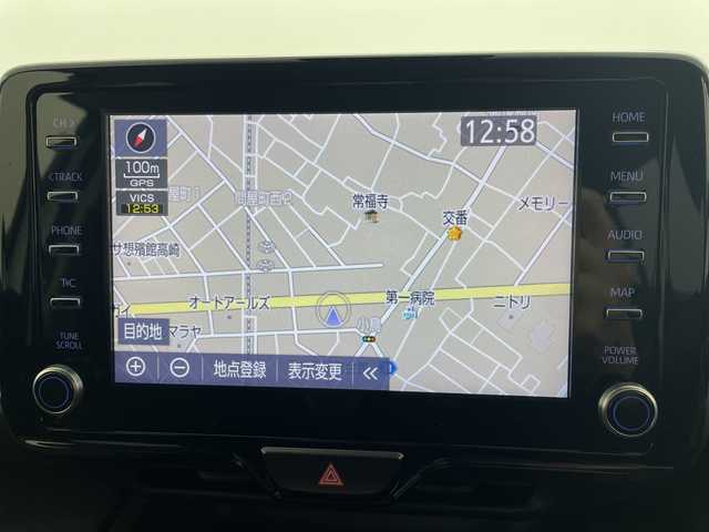 トヨタ ヤリスクロス ハイブリッド G 群馬県 2020(令2)年 3.9万km ホワイトパールクリスタルシャイン 純正９型メモリディスプレイナビ　全周囲カメラ　ＥＴＣ２．０　ＢＳＭ　禁煙車　ステアリングヒーター　ＬＥＤヘッドライト　パーキングアシスト　スマートキー　オートライト　レーンキープアシスト　シートヒータ