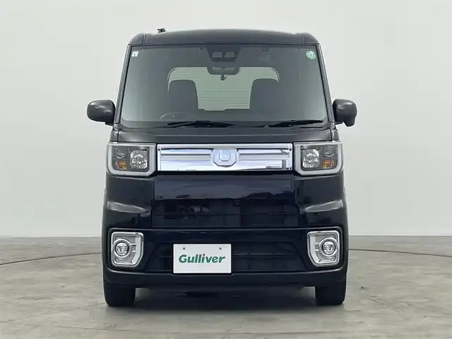ダイハツ ウェイク G ターボ リミテッド SAⅢ 群馬県 2021(令3)年 1.8万km ブラックマイカメタリック 社外７型Ｗナビ　全方位カメラ　スマートアシスト３　衝突軽減　オートハイビーム　両側パワースライド　ＥＴＣ　前後ドラレコ　ＬＥＤヘッド　アイドリングストップ　Ｐスタート　スマートキー　純正アルミ　禁煙車