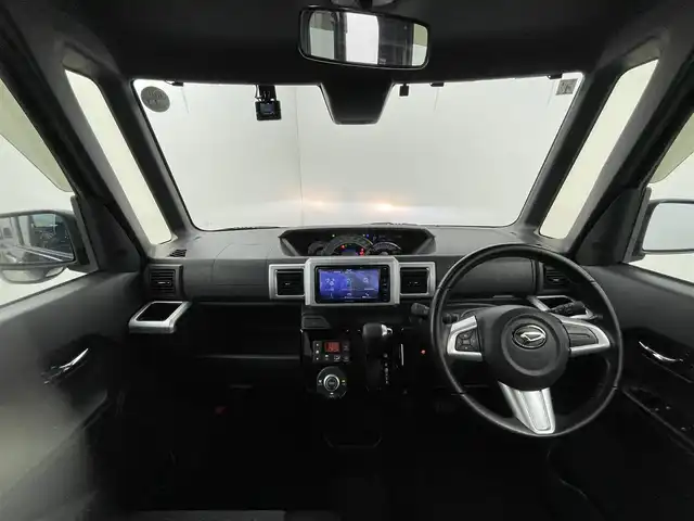 ダイハツ ウェイク G ターボ リミテッド SAⅢ 群馬県 2021(令3)年 1.8万km ブラックマイカメタリック 社外７型Ｗナビ　全方位カメラ　スマートアシスト３　衝突軽減　オートハイビーム　両側パワースライド　ＥＴＣ　前後ドラレコ　ＬＥＤヘッド　アイドリングストップ　Ｐスタート　スマートキー　純正アルミ　禁煙車