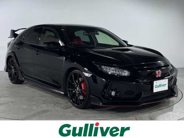 ホンダ シビック タイプR 福岡県 2017(平29)年 4.6万km クリスタルブラックパール 純正メモリナビ/フルセグテレビ/バックカメラ/アイドリングストップ/クルーズコントロール/プッシュスタート/ETC/前後ドライブレコーダー/純正LEDヘッドライト