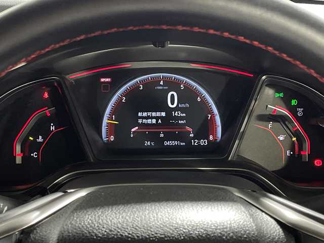 ホンダ シビック タイプR 福岡県 2017(平29)年 4.6万km クリスタルブラックパール 純正メモリナビ/フルセグテレビ/バックカメラ/アイドリングストップ/クルーズコントロール/プッシュスタート/ETC/前後ドライブレコーダー/純正LEDヘッドライト