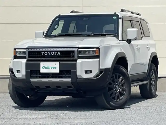 トヨタ ランドクルーザー ２５０ VX 茨城県 2024(令6)年 1万km プラチナホワイトパールマイカ 4WD/純正ナビ/フルセグTV/全方位カメラ/デジタルインナーミラー/ドラレコ前後/コーナーセンサー前後/電動リアゲート/レーンキープアシスト/サンルーフ/エアーシート/シートヒーター/BSM/ETC2.0