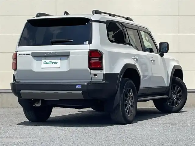 トヨタ ランドクルーザー ２５０ VX 茨城県 2024(令6)年 1万km プラチナホワイトパールマイカ 4WD/純正ナビ/フルセグTV/全方位カメラ/デジタルインナーミラー/ドラレコ前後/コーナーセンサー前後/電動リアゲート/レーンキープアシスト/サンルーフ/エアーシート/シートヒーター/BSM/ETC2.0