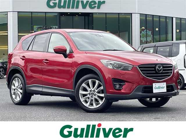 マツダ ＣＸ－５ 25S プロアクティブ 島根県 2016(平28)年 9.2万km ソウルレッドプレミアムメタリック 登録時走行距離 91351Km/取扱説明書/純正ナビ/(Bluetooth/AM/FM/CD/DVD/USB/AUX)/フルセグTV/バック・サイドカメラ/4WD/ブラインドスポットモニター/パドルシフト/レーダークルーズコントロール/レーンキープアシスト/コーナーセンサー/スマートキー/純正フロアマット/スマートシティブレーキサポート