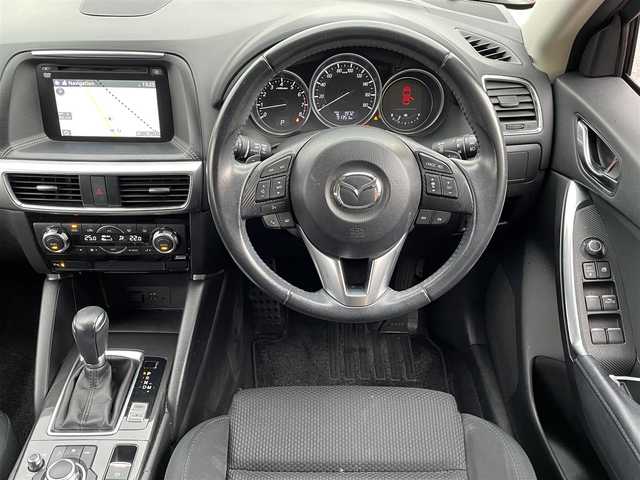 マツダ ＣＸ－５ 25S プロアクティブ 島根県 2016(平28)年 9.2万km ソウルレッドプレミアムメタリック 登録時走行距離 91351Km/取扱説明書/純正ナビ/(Bluetooth/AM/FM/CD/DVD/USB/AUX)/フルセグTV/バック・サイドカメラ/4WD/ブラインドスポットモニター/パドルシフト/レーダークルーズコントロール/レーンキープアシスト/コーナーセンサー/スマートキー/純正フロアマット/スマートシティブレーキサポート