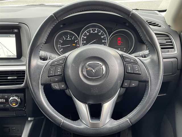 マツダ ＣＸ－５ 25S プロアクティブ 島根県 2016(平28)年 9.2万km ソウルレッドプレミアムメタリック 登録時走行距離 91351Km/取扱説明書/純正ナビ/(Bluetooth/AM/FM/CD/DVD/USB/AUX)/フルセグTV/バック・サイドカメラ/4WD/ブラインドスポットモニター/パドルシフト/レーダークルーズコントロール/レーンキープアシスト/コーナーセンサー/スマートキー/純正フロアマット/スマートシティブレーキサポート