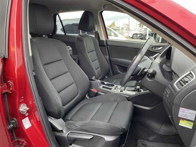 マツダ ＣＸ－５ 25S プロアクティブ 島根県 2016(平28)年 9.2万km ソウルレッドプレミアムメタリック 登録時走行距離 91351Km/取扱説明書/純正ナビ/(Bluetooth/AM/FM/CD/DVD/USB/AUX)/フルセグTV/バック・サイドカメラ/4WD/ブラインドスポットモニター/パドルシフト/レーダークルーズコントロール/レーンキープアシスト/コーナーセンサー/スマートキー/純正フロアマット/スマートシティブレーキサポート