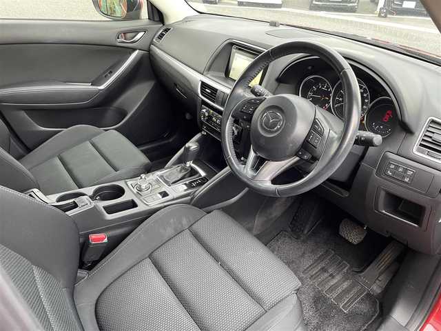 マツダ ＣＸ－５ 25S プロアクティブ 島根県 2016(平28)年 9.2万km ソウルレッドプレミアムメタリック 登録時走行距離 91351Km/取扱説明書/純正ナビ/(Bluetooth/AM/FM/CD/DVD/USB/AUX)/フルセグTV/バック・サイドカメラ/4WD/ブラインドスポットモニター/パドルシフト/レーダークルーズコントロール/レーンキープアシスト/コーナーセンサー/スマートキー/純正フロアマット/スマートシティブレーキサポート