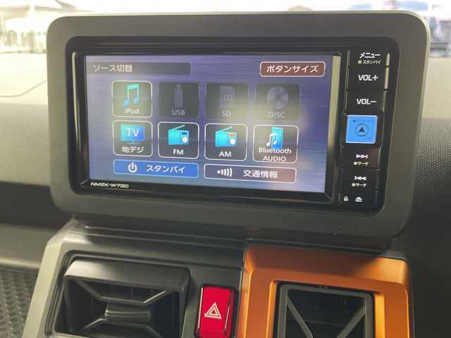 ダイハツ タフト G ターボ 岐阜県 2023(令5)年 4.4万km ブラックマイカメタリック 純正７型ナビ(NMZK-W73D)/・フルセグ/・Bluetooth/バックモニター/ETC/前席シートヒーター/クリアランスソナー/アダプティブクルーズコントロール/LEDヘッドライト/スマートキー/プッシュスタート