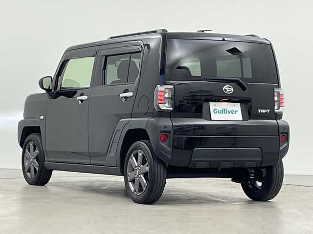 ダイハツ タフト G ターボ 岐阜県 2023(令5)年 4.4万km ブラックマイカメタリック 純正７型ナビ(NMZK-W73D)/・フルセグ/・Bluetooth/バックモニター/ETC/前席シートヒーター/クリアランスソナー/アダプティブクルーズコントロール/LEDヘッドライト/スマートキー/プッシュスタート