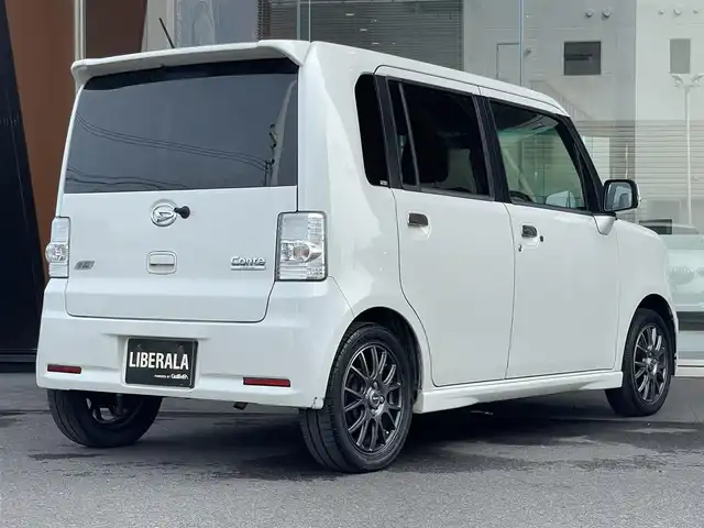 ダイハツ ムーヴ コンテ カスタム RS 鹿児島県 2014(平26)年 13.5万km パールホワイトⅢ アルパインナビ/DVD再生/フルセグテレビ/アイドリングストップ/ETC