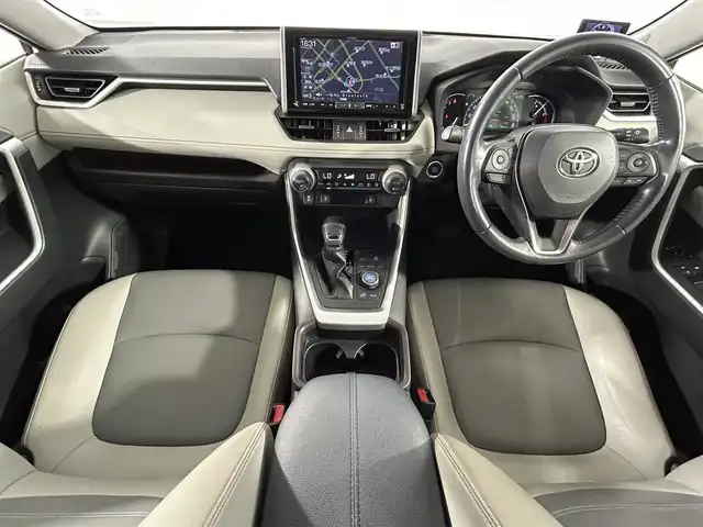 トヨタ ＲＡＶ４ G Zパッケージ 佐賀県 2019(令1)年 6.9万km ホワイトパールクリスタルシャイン モデリスタエアロ（フロント・サイド・リア）/社外9インチナビ/フルセグTV/Bluetooth/トヨタセーフティセンス/プリクラッシュセーフティ/レーントレーシングアシスト/ブラインドスポットモニター/クリアランスソナー/リアクロストラフィックアラート/ロードサインアシスト/追従付きクルーズコントロール/パワーバックドア/ステアリングヒーター/アダプティブヘッドライト/マルチテレイン/電子パーキング/前席シートヒーター/前後ドライブレコーダー/ETC2.0/デジタルインナーミラー/パワーシート/メモリーシート/レザーシート/純正19インチアルミホイール/フロアマット/スマートキー