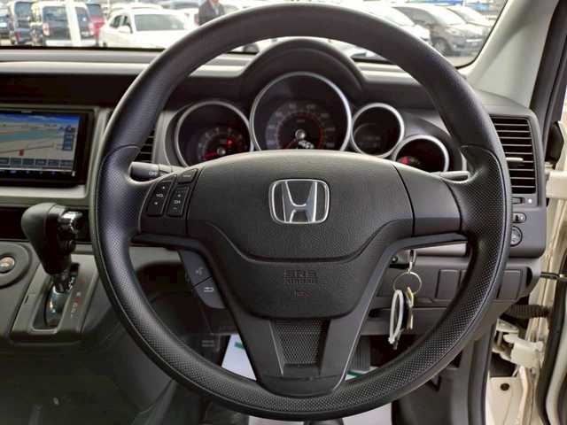 ホンダ クロスロード 18L HDDナビエディション 和歌山県 2008(平20)年 12万km プレミアムホワイトパール 社外ナビ/フルセグTV/バックカメラ/純正フロアマット/純正アルミホイール/ドライブレコーダー/ETC/オートライト