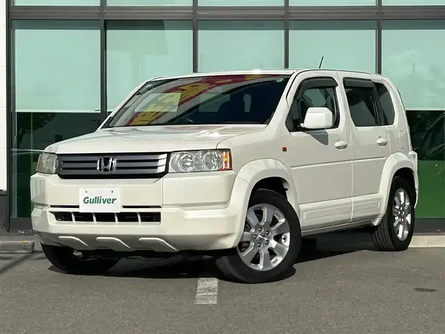 ホンダ クロスロード 18L HDDナビエディション 和歌山県 2008(平20)年 12万km プレミアムホワイトパール 社外ナビ/フルセグTV/バックカメラ/純正フロアマット/純正アルミホイール/ドライブレコーダー/ETC/オートライト