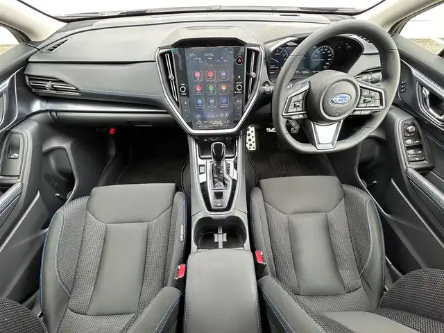スバル レヴォーグ 1．8GT－H EX 岩手県 2023(令5)年 3.4万km クリスタルブラックシリカ ワンオーナー　寒冷地仕様車　アイサイトX　ＳｔａｒＬｉｎｋナビ　バックＣ　サイドＣ　ＴＶ　ＢＳＭ　アンビエントライト　デジタルインナーミラー　電動リアゲート　メモリ付電動シート　シートヒーター　ＥＴＣ　ＳＲＨ