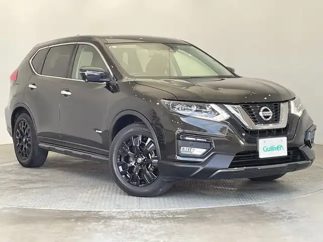 日産 エクストレイル ハイブリッド 20X エクストリーマーX 栃木県 2017(平29)年 5.2万km チタニウムカーキ ４WD/純正ディーラーナビ(MM517D-L)/(フルセグTV・Bluetooth・Blu-ray・CD・DVD・SD・AUX)/全方位カメラ/バックカメラ/プロパイロット/エマージェンシーブレーキ/レーンキープアシスト/オートクルーズコントロール/前後コーナーセンサー/エンジンスターター/デジタルインナーミラー/電動リアゲート/合皮シート/ETC/ドライブレコーダー/スマートキー/LEDヘッドライト/オートライト/フロントフォグ/取扱説明書