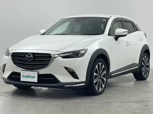 マツダ ＣＸ－３ XDプロアクティブSパッケージ 群馬県 2019(平31)年 6.8万km スノーフレイクホワイトパールマイカ 純正ナビ　バックカメラ　アダプティブクルーズコントロール　レーンキープアシスト　衝突被害軽減ブレーキ　オートマチックハイビーム　シートヒーター　コーナーセンサー　前後ドライブレコーダー　ＥＴＣ　禁煙車