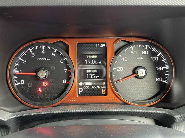 ダイハツ タフト G 岐阜県 2022(令4)年 4.6万km レイクブルーメタリック 登録時走行距離45942km/社外7型ＳＤナビ　/フルセグテレビ　/ガラスルーフ　/ＥＴＣ　/バックカメラ　/コーナーセンサー前後　/ＬＥＤヘッドライト　/スマートキー　/スペアキー１本　/シートヒーター前席　/純正１５アルミホイール　/ルーフレール/プッシュスタート/パワーステアリング/パワーウィンドウ/アイドリングストップ/エアコンAAC/Blue tooth接続/CDチェンジャー/USB入力端子/SDミュージックサーバー/フルフラットシート/純正フロアマット/ABS/横滑り防止装置/オートライト/エアバッグW＋サイド/衝突被害軽減システム