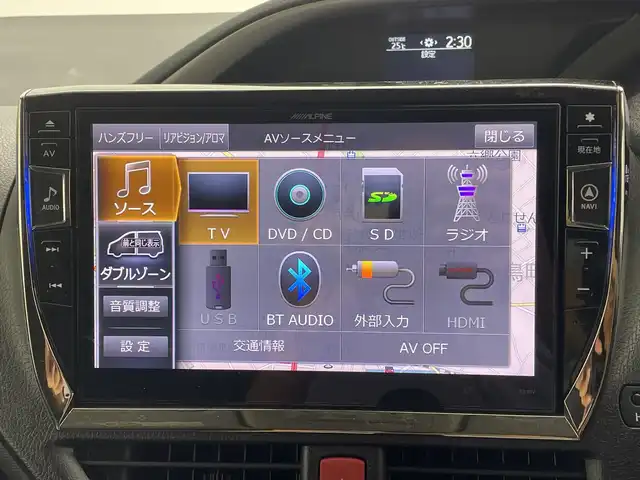 トヨタ ヴォクシー ZS 煌Ⅱ 群馬県 2016(平28)年 7.4万km ブラック 社外１０インチナビ/CD/DVD/Bluetooth/フルセグTV/社外１０．１インチフリップダウンモニター/バックカメラ/衝突軽減ブレーキ/車線逸脱警報/オートマチックハイビーム/LEDヘッドライト/前後ドライブレコーダー/ETC/クルーズコントロール/両側パワースライドドア/純正AW/純正フロアマット/ウォークスルー/３列シート/スマートキー/プッシュスタート