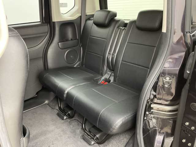 ホンダ Ｎ ＢＯＸ カスタム SSパッケージ 新潟県 2014(平26)年 8.3万km プレミアムゴールドパープルパール 純正メモリナビ【VXM-145VSi】/　Bluetooth/ワンセグTV/CD/DVD/USB/CTBA(シティブレーキアクティブシステム)/両側パワースライドドア/バックモニター/ETC/アイドリングストップ/横滑り防止装置/オートライト/レザー調シートカバー/ステアリングスイッチ/禁煙車