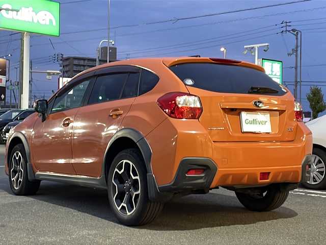 スバル インプレッサ ＸＶ 2．0i－L アイサイト 徳島県 2012(平24)年 12.1万km タンジェリンオレンジパール 社外SDナビ　CN-S310WD/（BT/フルセグ/DISC/USB/SD/ラジオ）/バックカメラ/追従式クルーズコントロール/パドルシフト/純正17インチアルミホイール/D席パワーシート/ETC/純正フロアマット/フォグライト/ドアバイザー/電動格納ミラー/アイドリングストップ/オートライト