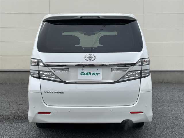 トヨタ ヴェルファイア 2．4Z Gエディション 道央・札幌 2012(平24)年 11.2万km ホワイトパールクリスタルシャイン 純正8インチナビ/フリップダウンモニター/革巻きステアリング/ステアリングスイッチ/クルーズコントロール/パワーシート/オットマン/両側パワースライドドア/パワーバックドア/バックカメラ/フォグランプ/スマートキー