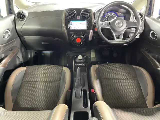 日産 ノート e－パワー メダリスト 神奈川県 2016(平28)年 7.3万km シャイニングブルー 純正７型SDナビゲーションMM316D-W【】/フルセグ　Bluetooth　SD　CD DVD　AUX/純正15インチアルミホイール【メーカーオプション】/LEDヘッドライト【メーカーオプション】/インテリジェントアラウンドビューモニター/インテリジェントルームミラー/インテリジェントエマージェンシーブレーキ/踏み間違い防止アシスト/フロント/バックソナー/ドアミラーヒーター/革巻きステアリング/ステアリングスイッチ/ETC/シートリフター/社外前方ドライブレコーダー/ブッシュスタート/インテリジェントキー/社外フロントバンパー/サイドスポイラー/オートライト/電格ウインカーミラー