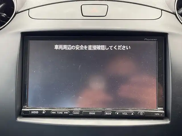 マツダ デミオ SPORT 栃木県 2008(平20)年 4万km ブリリアントブラック 純正ナビ/（CD/DVD/TV/HDD）/ドライビングコンフォートパッケージ/ETC/ドライブレコーダー/禁煙車/オートライト/HIDヘッドライト/スマートキー/アドバンストキーレスエントリー/パドルシフト/フルオートエアコン/純正16インチアルミホイール/純正フロアマット