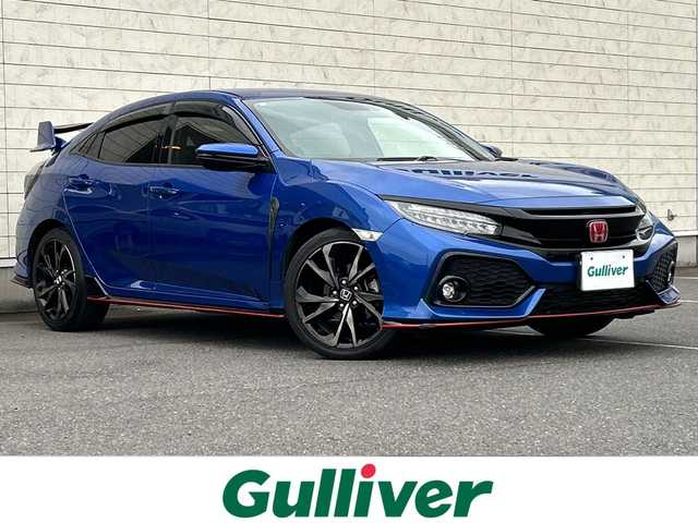 ホンダ シビック ハッチバック 茨城県 2017(平29)年 9万km ブリリアントスポーティブルーメタリック2トーン フルスポイラー/純正メモリナビ【VXM-185VFi】/シートヒーター/ドライブレコーダー/ETC/バックカメラ/オートライト/LEDヘッドライト/純正18inアルミホイール/純正フロアマット/スマートキー/スペアキー/取扱説明書/保証書