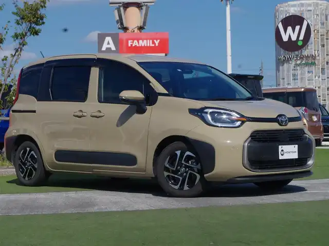 トヨタ シエンタ Z 千葉県 2022(令4)年 2.4万km ベージュ 185/65R15/ワンオーナー/Toyota Safety Sense/・プリクラッシュセーフティ/・レーンディパーチャーアラート/・オートハイビーム/・レーダークルーズコントロール/・ブラインドスポットモニター/両側パワースライドドア/天井サーキュレーター/純正コネクティッドナビ/地デジTV/【Bluetooth接続】/パノラミックビューモニター/ドライブレコーダー/革巻きステアリング/ステアリングヒーター/ステアリングスイッチ/ETC（2.0）/LEDヘッドライト/ウインカーミラー/クリアランスソナー/純正15インチアルミホイル/サイド/カーテンエアバッグ/スマートキー