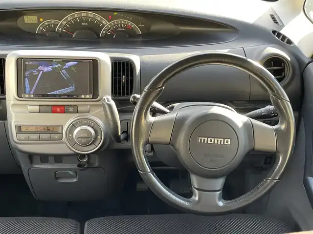 ダイハツ タント カスタム RS 兵庫県 2008(平20)年 5.7万km ブラックマイカ 社外SDナビ（AVIC-MRZ009）/・Bluetooth接続/・CD/DVD/・ワンセグTV/・AM/FM/片側パワースライドドア/ABS/AAC/ハロゲンヘッドライト/エアバック(ダブル)