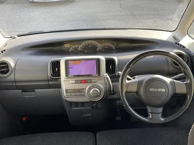 ダイハツ タント カスタム RS 兵庫県 2008(平20)年 5.7万km ブラックマイカ 社外SDナビ（AVIC-MRZ009）/・Bluetooth接続/・CD/DVD/・ワンセグTV/・AM/FM/片側パワースライドドア/ABS/AAC/ハロゲンヘッドライト/エアバック(ダブル)