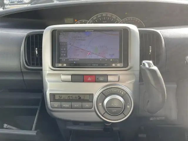 ダイハツ タント カスタム RS 兵庫県 2008(平20)年 5.7万km ブラックマイカ 社外SDナビ（AVIC-MRZ009）/・Bluetooth接続/・CD/DVD/・ワンセグTV/・AM/FM/片側パワースライドドア/ABS/AAC/ハロゲンヘッドライト/エアバック(ダブル)