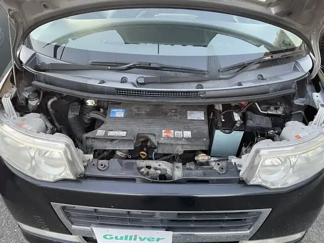 ダイハツ タント カスタム RS 兵庫県 2008(平20)年 5.7万km ブラックマイカ 社外SDナビ（AVIC-MRZ009）/・Bluetooth接続/・CD/DVD/・ワンセグTV/・AM/FM/片側パワースライドドア/ABS/AAC/ハロゲンヘッドライト/エアバック(ダブル)