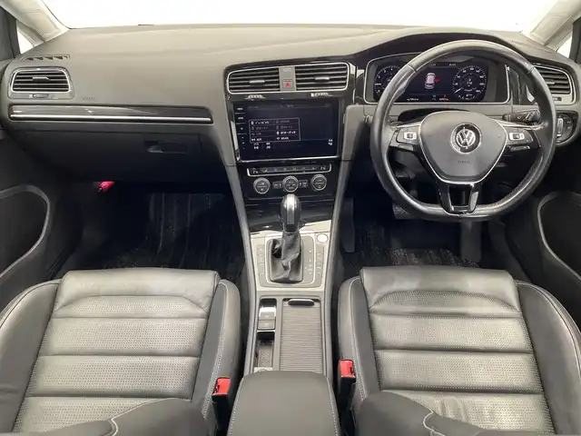 フォルクスワーゲン ゴルフ TSI ハイライン マイスター 栃木県 2019(令1)年 4.6万km オリックスホワイトパールエフェクト ワンオーナー/純正ナビ/(Bluetooth・CD・DVD・AppleCarPlay・AndroidAuto・USB・SD)/バックカメラ/衝突軽減ブレーキ/レーンキープアシスト/ブラインドスポットモニター/前後コーナーセンサー/オートクルーズコントロール/前方ドライブレコーダー/本革シート/シートヒーター/パーキングアシスト/オートブレーキホールド/LEDライト/オートライト/フロントフォグランプ/取扱説明書/保証書