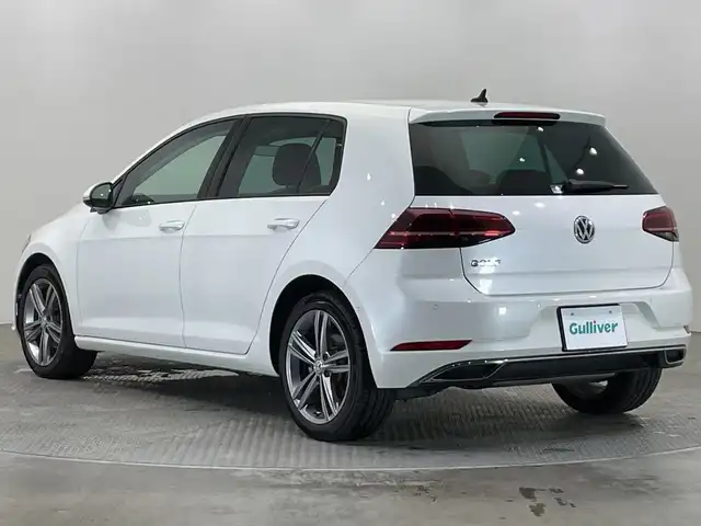 フォルクスワーゲン ゴルフ TSI ハイライン マイスター 栃木県 2019(令1)年 4.6万km オリックスホワイトパールエフェクト ワンオーナー/純正ナビ/(Bluetooth・CD・DVD・AppleCarPlay・AndroidAuto・USB・SD)/バックカメラ/衝突軽減ブレーキ/レーンキープアシスト/ブラインドスポットモニター/前後コーナーセンサー/オートクルーズコントロール/前方ドライブレコーダー/本革シート/シートヒーター/パーキングアシスト/オートブレーキホールド/LEDライト/オートライト/フロントフォグランプ/取扱説明書/保証書