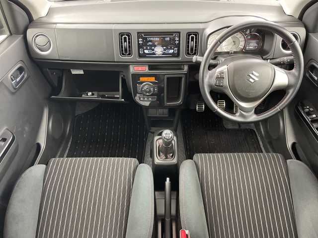 スズキ アルト ワークス 愛知県 2015(平27)年 2.4万km ブルーイッシュブラックパール3 5速MT/純正RECAROシート/KENWOOD製カーオーディオ/・Spotify対応/・Bluetooth/iPod/USB/CD/ステアリングスイッチ/IC付ターボ/純正アルミホイール/キセノンヘッドライト/オートライト/フォグランプ/ETC/オートエアコン/パワーウィンドウ/電動格納ミラー/衝突安全ボディ/盗難防止システム/プッシュスタート/スペアキー1本