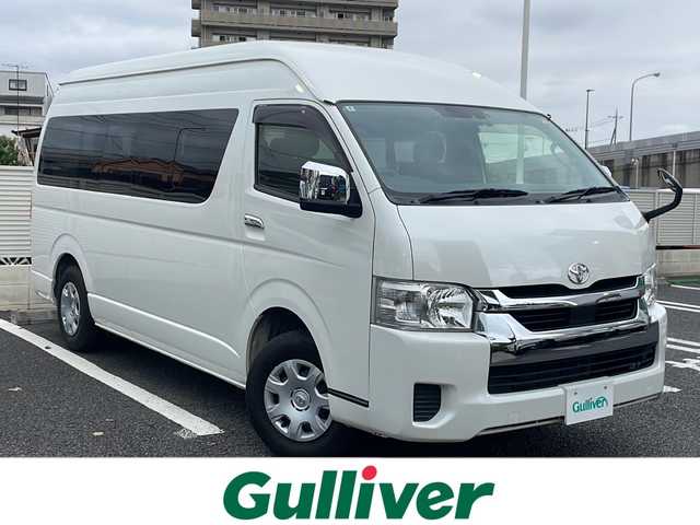 トヨタ ハイエース グランドキャビン 東京都 2020(令2)年 1.6万km ホワイトパールクリスタルシャイン 純正メモリナビ/CD/BT/ワンセグテレビ/バックカメラ/ドアバイザー/ETC/純正フロアマット