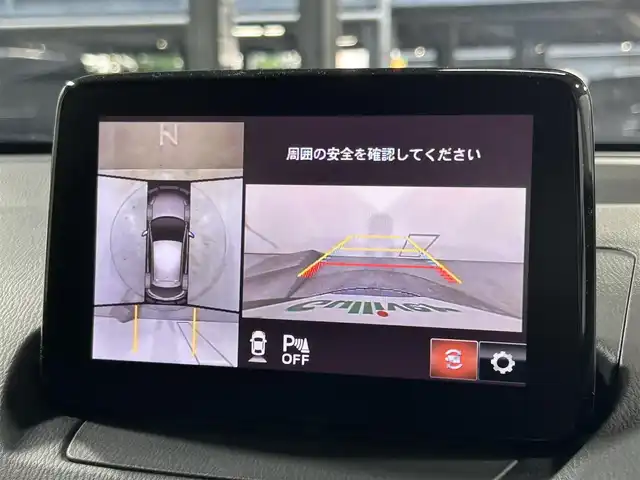 マツダ デミオ XD ツーリング 大阪府 2019(平31)年 1.7万km マシーングレープレミアムM 純正ナビ(フルセグ/DVD再生/Bluetooth) 360カメラ ETC 衝突軽減 BSM レーダークルコン クリアランスソナー レーンアシスト シートヒーター オートライト ドラレコ USB