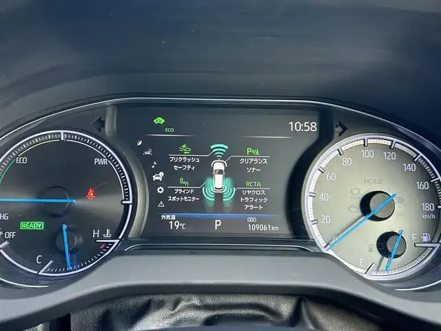 トヨタ ハリアー ハイブリッド G 香川県 2020(令2)年 10.9万km ブラック 純正SDナビ/【Bluetooth/フルセグ】/バックカメラ/JBLスピーカー/デジタルインナーミラー/電子パーキング/パワーバックドア/オートハイビーム/ハーフレザーシート/パワーシート/ETC2.0/LEDヘッドライト/スマートキー/純正マット