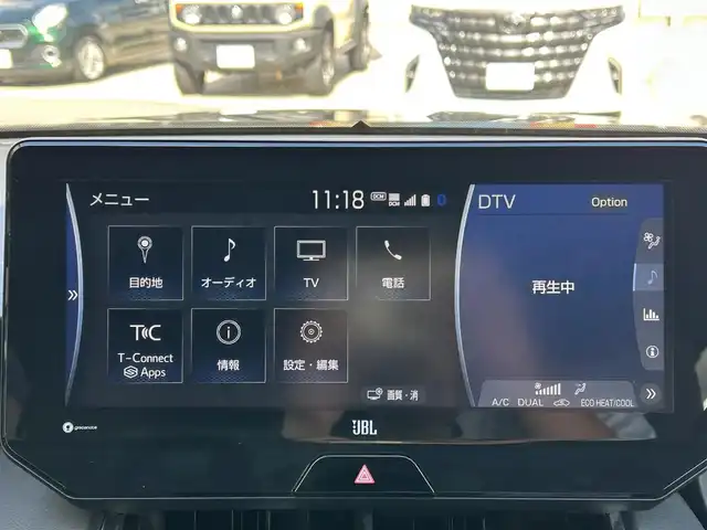 トヨタ ハリアー ハイブリッド G 香川県 2020(令2)年 10.9万km ブラック 純正SDナビ/【Bluetooth/フルセグ】/バックカメラ/JBLスピーカー/デジタルインナーミラー/電子パーキング/パワーバックドア/オートハイビーム/ハーフレザーシート/パワーシート/ETC2.0/LEDヘッドライト/スマートキー/純正マット