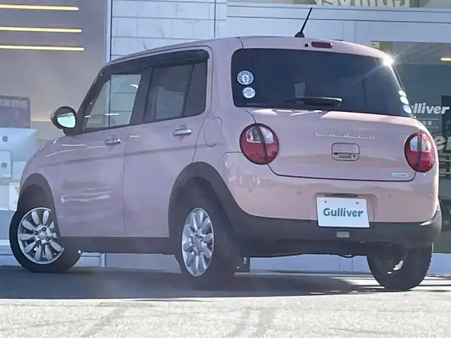 スズキ ラパン X 兵庫県 2020(令2)年 5.4万km コフレピンクパールメタリック 純正9インチナビ/アラウンドビューモニター/Bluetooth接続/フルセグTV/CD/DVD/純正フロアマット/女子純正アルミホイール/レーザーレーダーブレーキサポート/オートライト/ETC/スイッチスタート/純正ドアバイザー/シートヒーター/衝突軽減システム