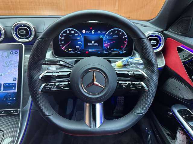 メルセデス・ベンツ Ｍ・ベンツ Ｃ２００ 4マチック AVG AMGライン 千葉県 2022(令4)年 1.9万km 黒 レザーＥＸＣ　/Ｂｕｒｍｅｓｔｅｒ　/サンルーフ　/１オーナー　/３６０°カメラ　/ＡＣＣ
