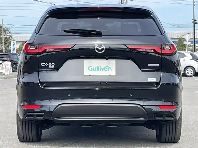 マツダ ＣＸ－６０ XD HV エクスクルーシブスポーツ 道央・札幌 2022(令4)年 3.5万km ジェットブラックマイカ ４WD/BOSEサウンドシステム/純正メーカーナビ/AM/FM/BT/フルセグ/衝突被害軽減ブレーキ/横滑り防止装置/レーダークルーズコントロール/ダウンヒルアシストコントロール/レーンキープアシスト/クリアランスソナー/ブラインドスポットモニター/全方位カメラ/ビルトインETC/アイドリングストップ/Mi-DRIVE/パワーバックドア/前席パワーシート/D席メモリーシート/全席シートヒーター/前席エアシート/レザーシート/革巻きステアリング/ステアリングリモコン/パドルシフト/ハンドルヒーター/AC100V/置くだけ充電/電動パーキング/オートブレーキホールド/プッシュスタート/スマートキー/LEDヘッドライト/オートライト/オートハイビーム/電動格納ミラー/ウィンカーミラー/純正フロアマット/ドアバイザー/スペアキー