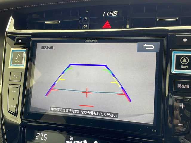 トヨタ ハリアー プレミアム スタイルモーヴ 千葉県 2016(平28)年 5.5万km ブラック アルパインナビ（EX9）/フルセグTV　CD/DVD/SD/Bluetooth/プッシュスタート/ステアリングスイッチ/クルーズコントロール/バックカメラ/クリアランスソナー/アイドリングストップ/シートヒーター/パワーシート/パワーバックドア/プリクラッシュセーフティ/トラクションコントロール/レーンディパーチャーアラート/ETC/ドライブレコーダー/社外レーダー探知機（ZERO700V）/純正フロアマット/純正18インチAW