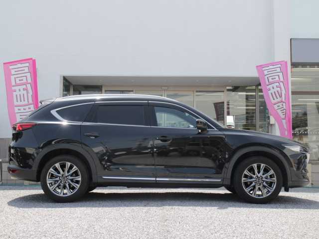 マツダ ＣＸ－８ XD エクスクルーシブモード 千葉県 2020(令2)年 3.4万km ジェットブラックマイカ ワンオーナー/純正ナビ/・フルセグTV/・Bluetooth/・FM/AMラジオ/全方位カメラ/i-ACTIVSENSE/レーダークルーズコントロール/プリクラッシュセーフティ/サンルーフ/ETC/前後ドライブレコーダー/純正フロアマット/ドアバイザー/パワーシート/パワーバックドア/ルーフレール/プッシュスタート/HUD/BSM/スマートキー２本/フォグランプ/保証書/取扱説明書