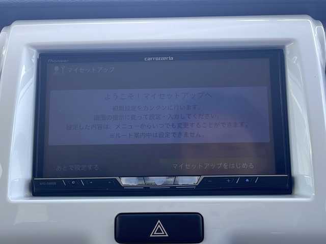 スズキ ハスラー X 静岡県 2015(平27)年 7.8万km サマーブルーM 社外ナビ/地デジTV/社外CD/DVD/Bluetooth/衝突軽減ブレーキ/シートヒーター/純正15インチAW/ディスチャージヘッドライト/オートライト/フォグランプ/禁煙車