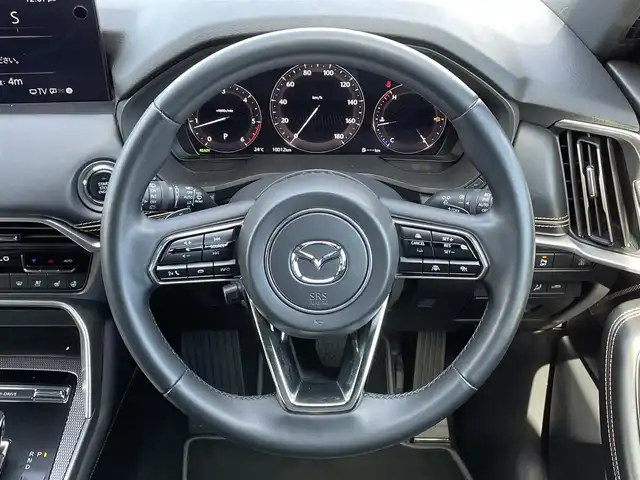 マツダ ＣＸ－６０ XD HV エクスクルーシブスポーツ 道央・札幌 2022(令4)年 1万km ソウルレッドクリスタルM ４WD/BOSEサウンドシステム/純正メーカーナビ/AM/FM/BT/フルセグ/衝突被害軽減ブレーキ/横滑り防止装置/レーダークルーズコントロール/ダウンヒルアシストコントロール/レーンキープアシスト/クリアランスソナー/ブラインドスポットモニター/全方位カメラ/アイドリングストップ/Mi-DRIVE/パワーバックドア/前席パワーシート/D席メモリーシート/全席シートヒーター/前席エアシート/レザーシート/革巻きステアリング/ステアリングリモコン/パドルシフト/ハンドルヒーター/AC100V/置くだけ充電/電動パーキング/オートブレーキホールド/プッシュスタート/スマートキー/LEDヘッドライト/オートライト/オートハイビーム/電動格納ミラー/ウィンカーミラー/純正フロアマット/ドアバイザー/スペアキー