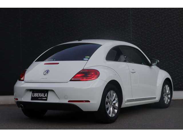 フォルクスワーゲン ザ・ビートル デザイン 大分県 2014(平26)年 4.7万km ピュアホワイト 保証書/クルコン/社外ナビ（DR-S1-VW）/地デジ/Ｂｌｕｅｔｏｏｔｈ/ＣＤ／ＤＶＤ/ＡＵＸ/ＬＥＤヘッドライト/Ｆ／Ｒフォグ/純正１６インチＡＷ/純正フロアマット/ＥＴＣ/純正ドライブレコーダー前後/スペアキー1本