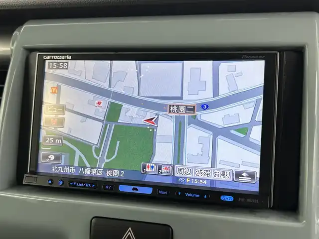 スズキ ハスラー タフワイルド 福岡県 2019(令1)年 1.7万km アクティブイエロー/ブラック 2トーン 社外ナビ（ＢＴ，フルセグＴＶ）　/バックカメラ　/ビルトインＥＴＣ　/衝突軽減ブレーキ　/レーンキープ　/横滑り防止装置　/アイドリングストップ　/シートヒーター　/ハーフレザーシート　/電動格納式ドアミラー　/ＬＥＤ